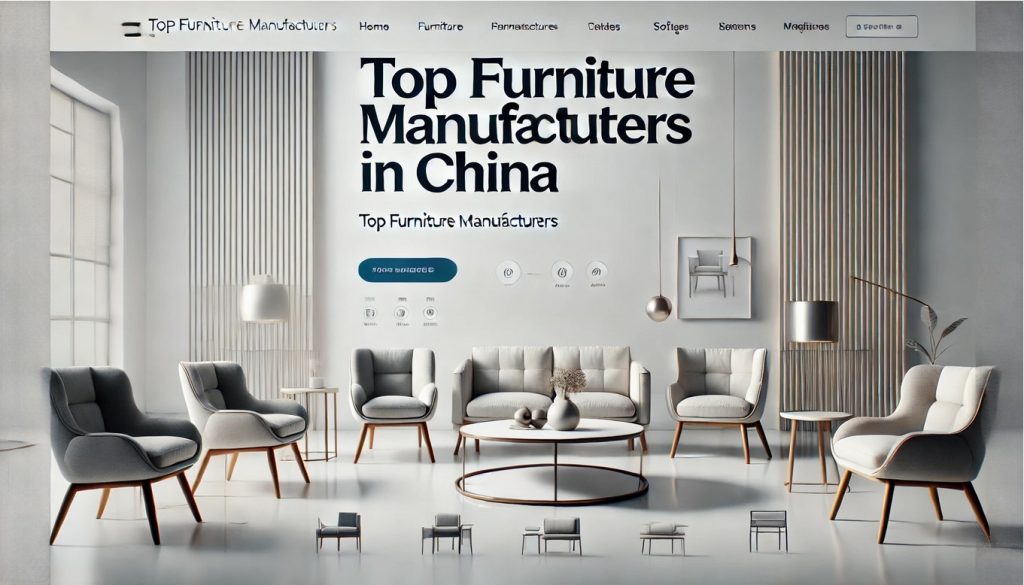 Top Furniture Manufacturers in China