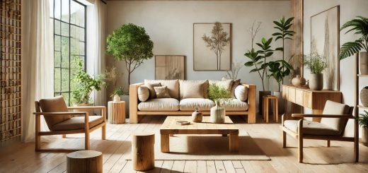 Sustainable Eco-Friendly Wooden Furniture